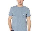 Nautica Men&#39;s Performance Deck Pocket T-Shirt Anchor Blue Heather-Medium - £16.02 GBP