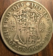 1931 Uk Gb Great Britain Silver Half Crown Coin - £7.67 GBP