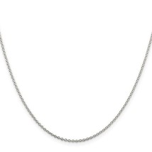 Sterling Silver 925 Cable Chain Necklace 20&quot; Length 1.5mm - $42.12