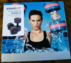 NEW Speedo Aquatic Fitness Barbells Dumbbells Water Aerobics Hydrotherapy - £18.68 GBP