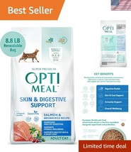 Premium Salmon &amp; Brown Rice Cat Food - Digestive &amp; Skin Health – 8.8 lbs - $1,130.25 MXN