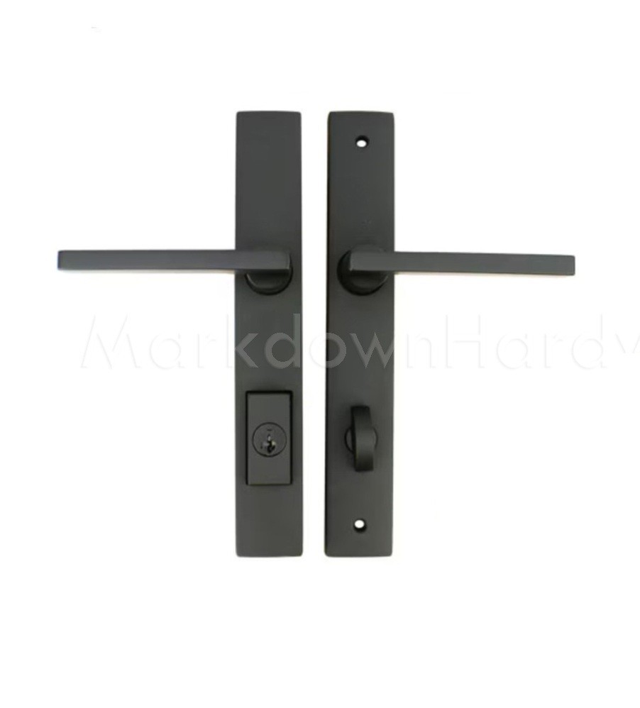 Pella Baldwin Spiere Hinged Patio Active Keyed Handle Set - Matte Black - $589.95