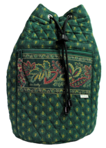 Vera Bradley Sling Bag In Classic Green (1999) VTG - Made in USA - VGUC - £36.34 GBP