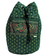 Vera Bradley Sling Bag In Classic Green (1999) VTG - Made in USA - VGUC - £35.65 GBP