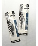 (2) 2 Packs  F-Refill Zebra F-301 F301 F-402 F-701 Stainless Steel Pen B... - $13.55 CAD