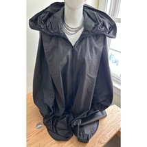 Dramatic 1980s vintage Bebe LTD Selvy &amp; Co Black avant-garde cape plus s... - $50.00