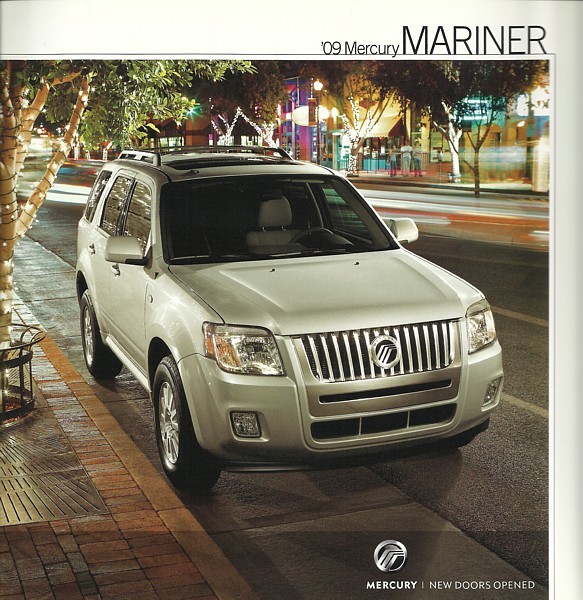 2009 Mercury MARINER sales brochure catalog US 09 Premier HYBRID Mercury