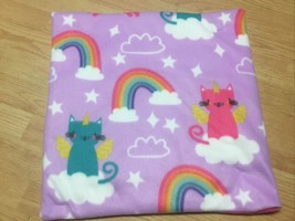 Cat kitty fleece pad play mat catnip refillable handmade New - £10.11 GBP