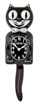 Limited Edition Fuschia/Black  Kit-Cat Klock Swarovski Crystals Jeweled ... - $132.95