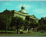 Vecchio Stato Capitol Costruzione JACKSON Mississippi Ms Unp Non Usato C... - $4.04
