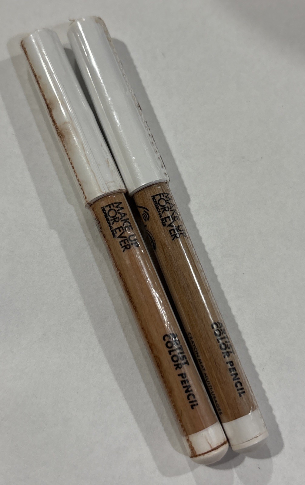 2 Make Up For Ever Artist Color Pencil Multi-Use - 104 All Around White ... - $29.70