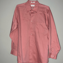 Van Heusen nail head pinpoint long sleeve button-down shirt size extra large - $12.74