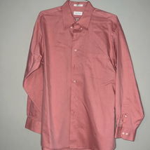 Van Heusen nail head pinpoint long sleeve button-down shirt size extra l... - £10.02 GBP