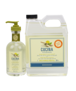 Fruits &amp; Passion Cucina Sea Salt &amp; Amalfi Lemon Hand Soap 200ml+1L Set - €37,61 EUR