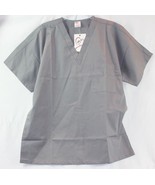 NWT JONATAHN Uniform Classic V Neck Tunic Top for Men Work Uniform Grey M - €13,23 EUR