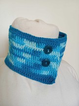Crochet neck warmer, cowl, infinity scarf - $40.77 CAD
