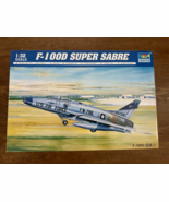 Trumpeter Super Saber Fighter Jet F-100D 1:32 Scale Model Plane *NEW OPE... - $2,131.09 MXN