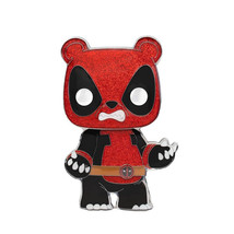 Deadpool Pandapool 4&quot; Pop! Enamel Pin Chase Ships 1 in 6 - £26.80 GBP