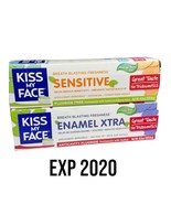 Kiss My Face Toothpaste Sensitive Orange Gel &amp; Enamel Xtra Cool Mint Gel... - $41.10 CAD