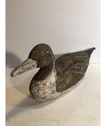 Vintage Carved Painted Wood 15” Northern Pintail Duck Figure Decoy Folk ... - $64.08 CAD
