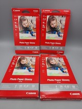 Canon GP-601 Photo Paper Glossy  4 X 6 50 Sheets Per Box Lot Of 4 Boxes - $12.85