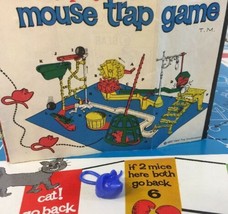 Original Mouse Trap Game Blue Mouse Playing  Piece Ideal 1963 Clean No D... - £2.35 GBP