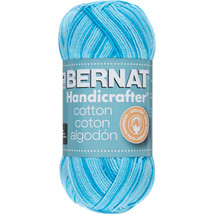 Bernat Handicrafter Cotton Yarn - Ombres-Swimming Pool - £14.55 GBP