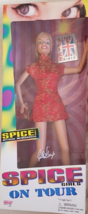 SPICE GIRLS On Tour- Gerri Halliwell &quot;Ginger Spice&quot;, Galoob 1998 - £15.76 GBP