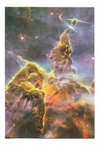 Postcard space stars-mystic mountain - $4.63 CAD