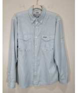 AFTCO Shirt Men Medium AF Tech Stretch Performance Vented Fishing - €16,51 EUR