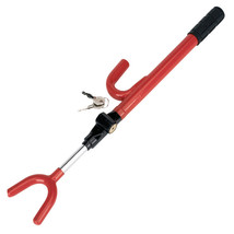 Anti Theft Steering Wheel Lock Double Hook Extendable Car Van Security AC56 - $358.62 MXN