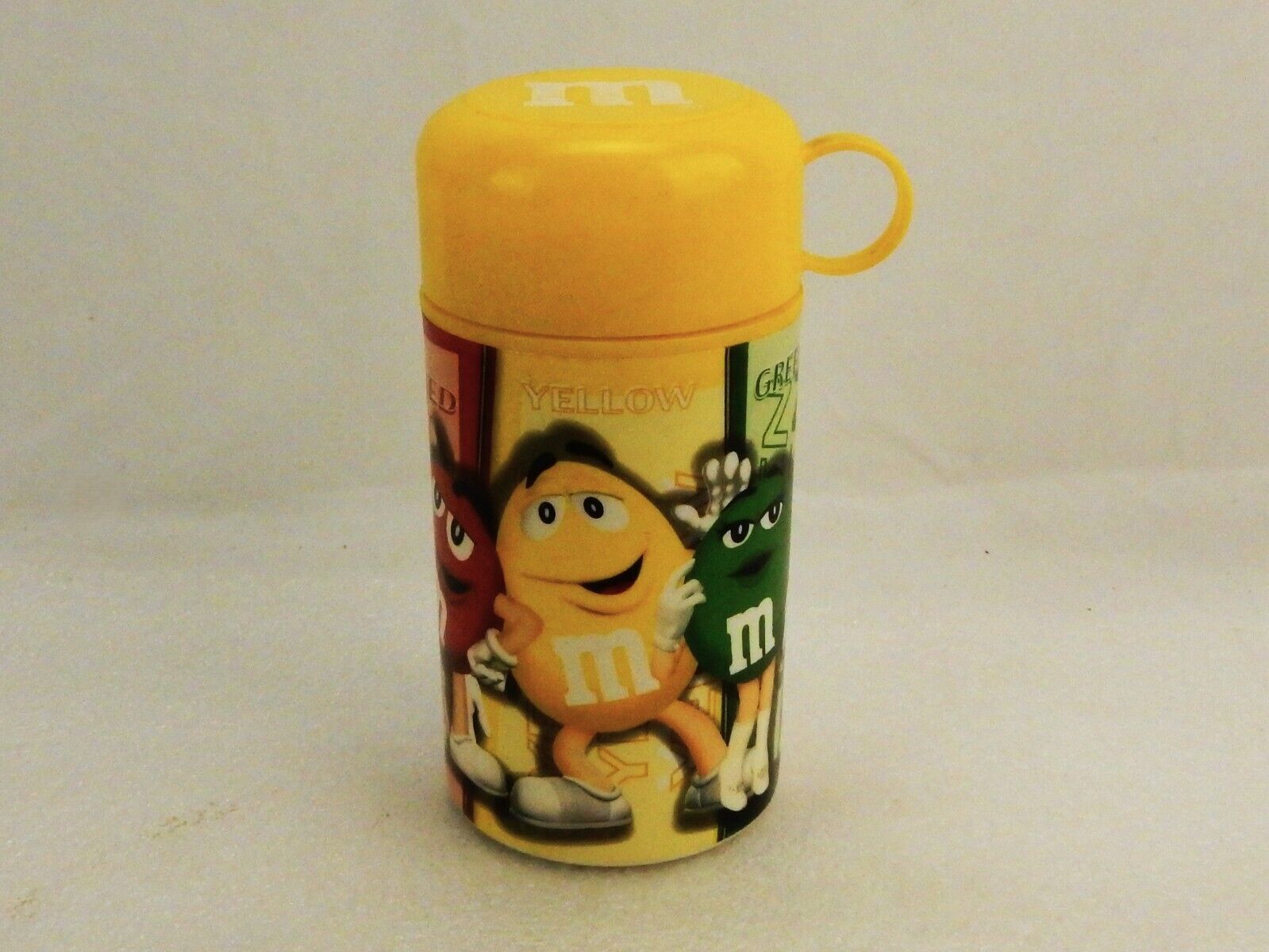 Yellow M&amp;M&#39;s Insulated Thermal Container, 11oz Soup, Beverage, Hot/Cold,... - $14.65