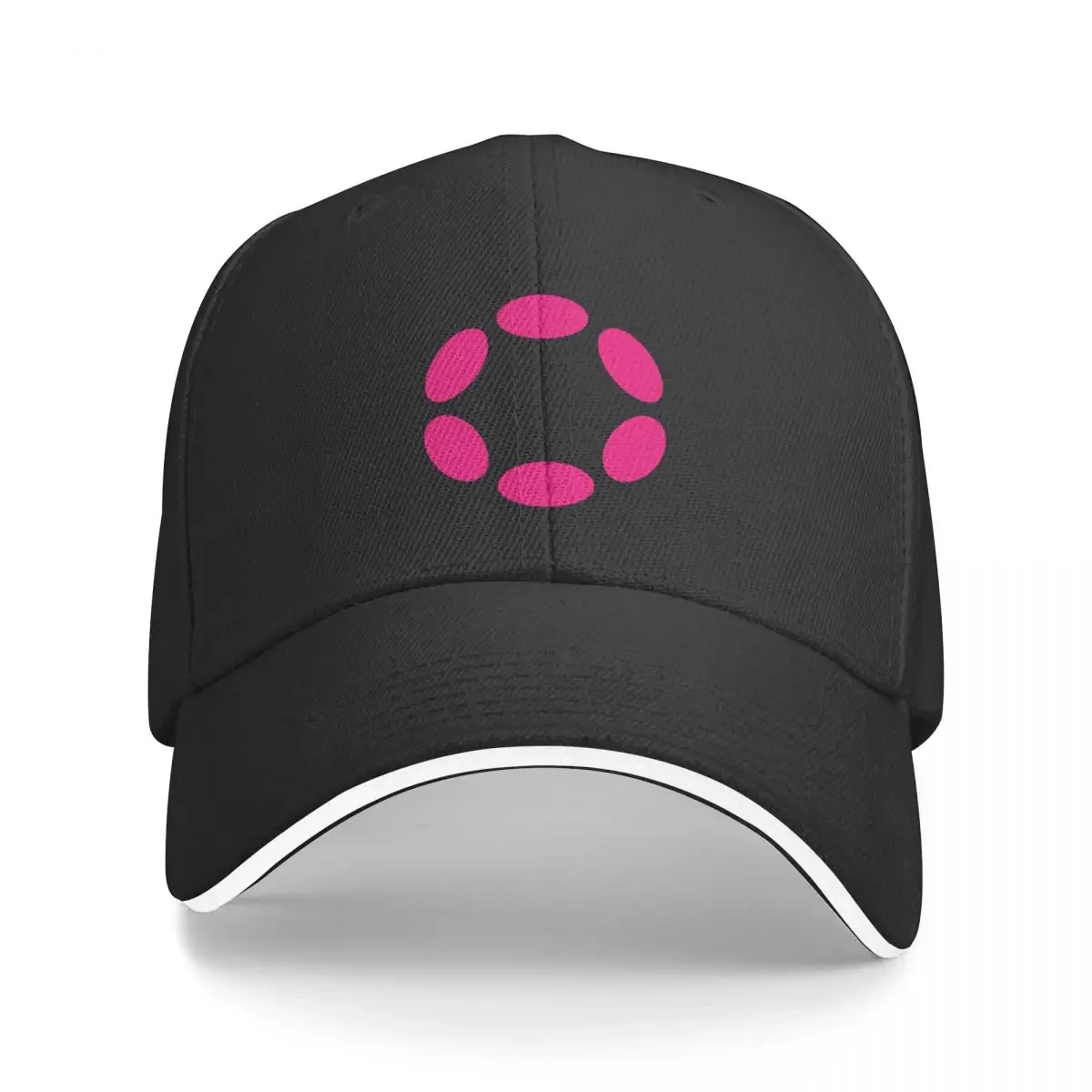 Polkadot Dot Crypto Cryptocurrency Blockchain Coin Cap Sun Hat Snap Back... - $13.99