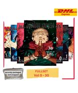Jujutsu Kaisen Vol. 0–30 Complete English Manga Set Gege Akutami DHL Exp... - $246.49