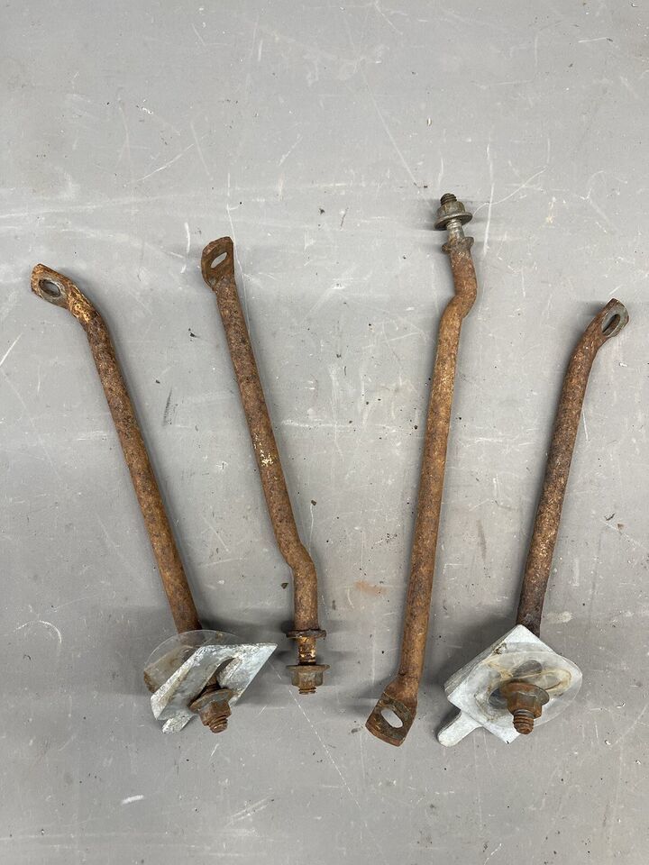 1967-1968 Chevy Impala Belair Biscayne Steering Column Support Brackets ... - $69.19