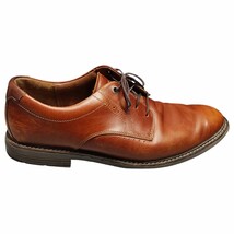Clarks Unstructured Dress Shoes Mens Size 12 Brown Leather Round Toe Lac... - €40,57 EUR