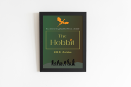 The Hobbit (Alternative Design) by J. R. R. Tolkien Book Poster - £30.50 GBP+