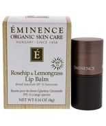 Eminence Organic Skincare Rosehip and Lemongrass Lip Balm 0.14 Oz 1Day S... - $31.99 CAD