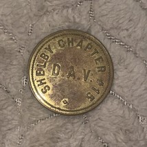 Shelby Chapter  Token Chapter No. 15 good for 50 cents in trade - $4.94