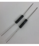 Lot of 2 x Ohmite 95J1R0 1 Ohm 5 Watt Wirewound Power Resistors 5W - LOOK - $13.67 CAD
