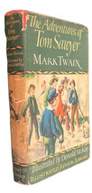 The Adventures of Tom Sawyer by Mark Twain 1946 Illustrated Junior Library - £9.74 GBP