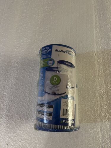 Polygroup Filter Cartridge Type D 2 Pack Universal Replacement - $8.82