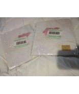 Vintage 2pk Sheer Curtain Panels White 60&quot;x84&quot; Rod Pocket - $14.01
