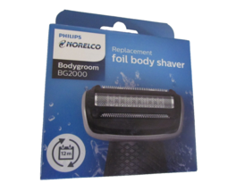 Philips Norelco Bodygroom Replacement Head Foil Body Shaver BG2000 New - $355.71 MXN