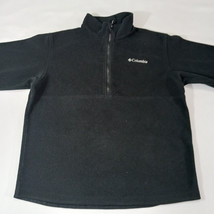 Columbia WM6643 Men's Black 1/4 Zip Pullover Sweatshirt Pockets Size Large image 10