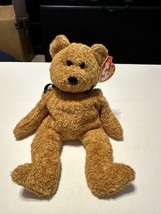 TY Original Beanie Baby - FUZZ - the Bear 1998 Retired - £5.31 GBP
