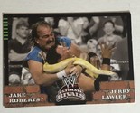 Jake The Snake Roberts Vs Jerry Lawler WWE Trading Card 2008 #83 - $1.97