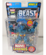 Marvel Legends Beast Series 4 Action Figure Toy BIZ w/ Comic Book 2003 MIB - $25.69