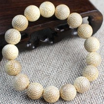 Natural 108*8 mm Beads Bamboo wood Tibetan Buddhist Prayer Beads Bracelets Buddh - £60.34 GBP