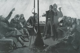 Merry Christmas in a Silby Tent, Sketch Frederic Remington Giclee + Ships Free - £30.66 GBP+
